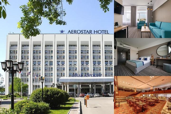 Aerostar Hotel Moscow photo collage