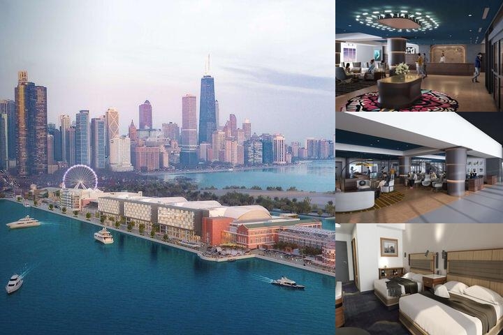 Sable at Navy Pier Curio Collection by Hilton photo collage
