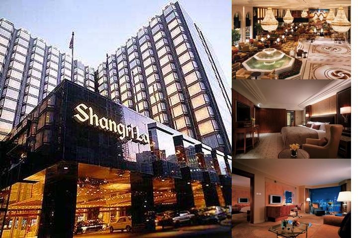 Kowloon Shangri La Hong Kong photo collage