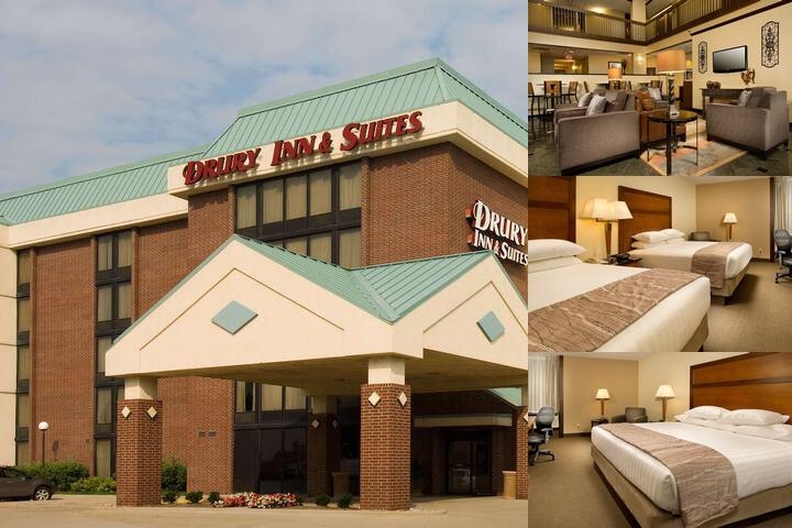 Drury Inn & Suites Springfield Illinois photo collage