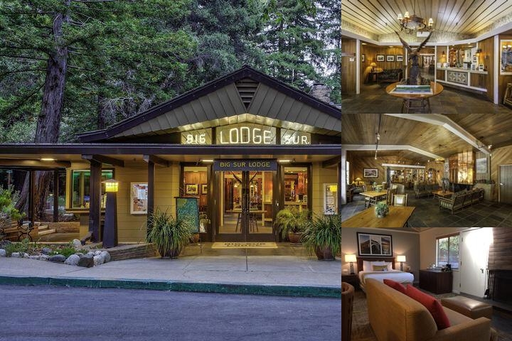 Big Sur Lodge photo collage