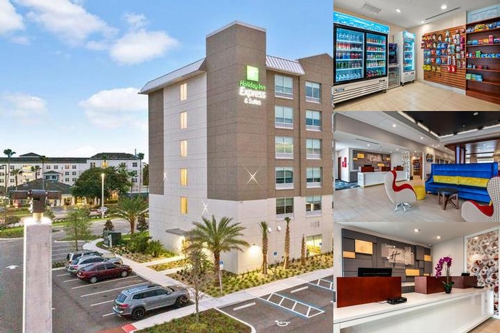 Holiday Inn Express & Suites Orlando - Lake Buena Vista, an IHG H photo collage