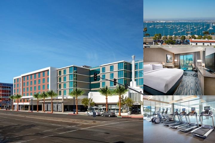 Hilton Garden Inn San Diego Downtown/Bayside, CA photo collage