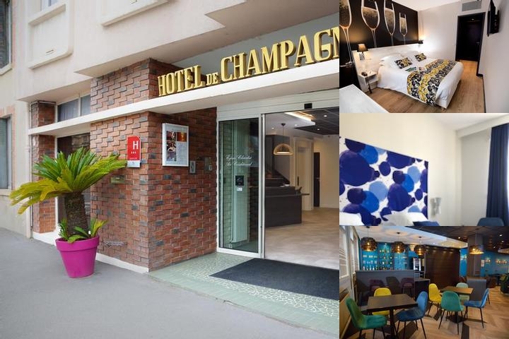 Hôtel De Champagne photo collage