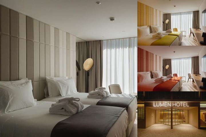 Lumen Hotel & The Lisbon Light Show photo collage