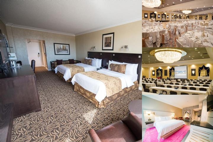 Fantasyland Hotel photo collage
