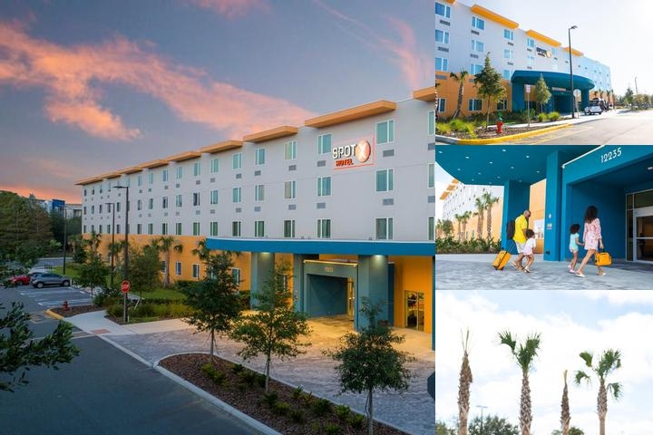 Spot X Hotel Orlando photo collage