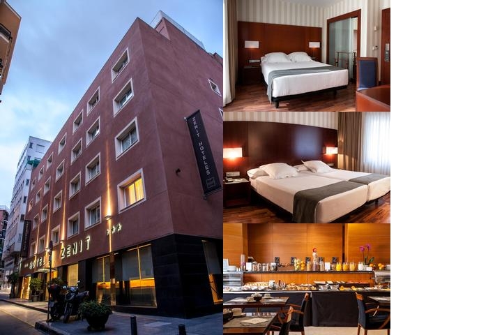Hotel Zenit Malaga photo collage