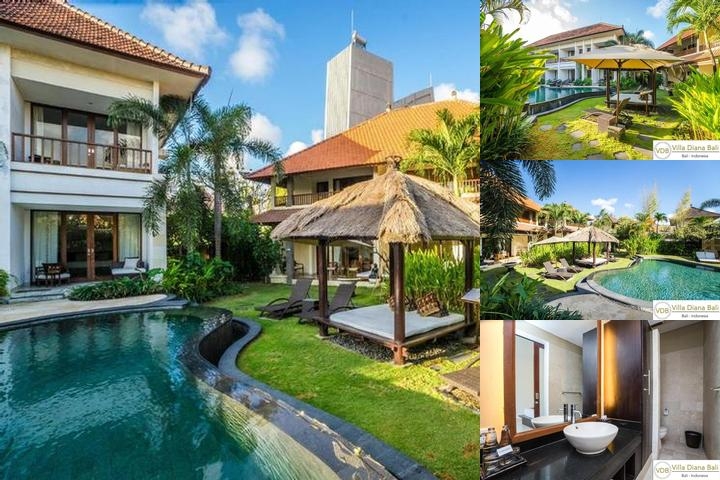 Villa Diana Bali photo collage