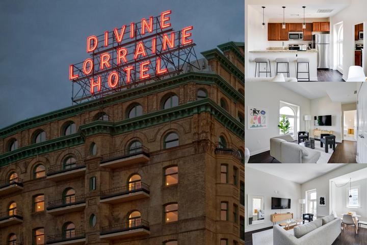 Mint House at the Divine Lorraine Hotel photo collage
