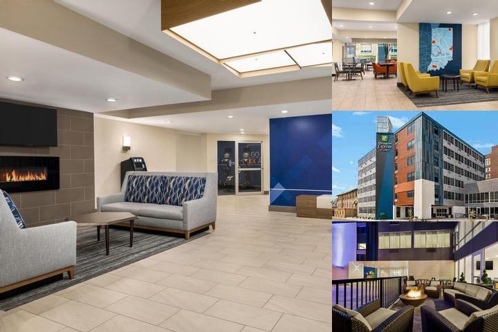 Holiday Inn Express Downtown Evansville photo collage