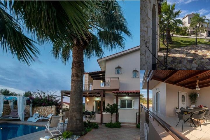 Villa Sar Chania Crete photo collage