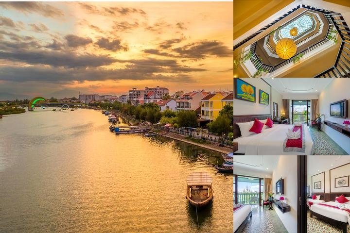 Lantana Riverside Hoi An Hotel photo collage