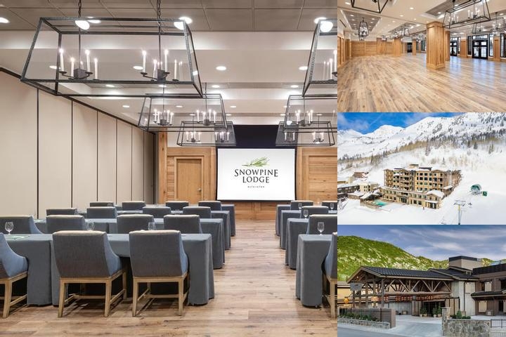 Snowpine Lodge photo collage