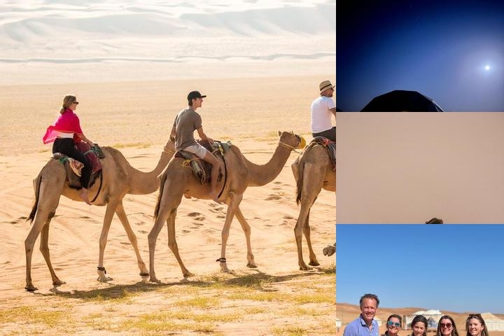 Luxury Desert Camp photo collage
