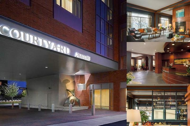 Courtyard Burlington Harbor Hotel photo collage