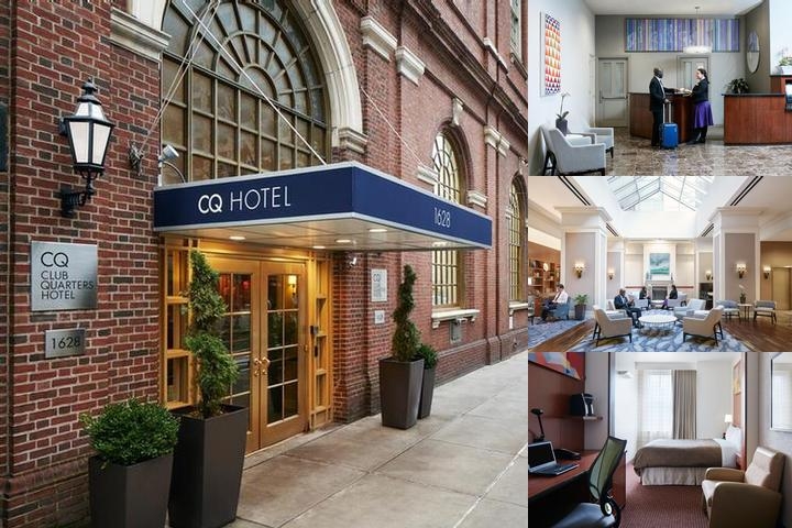 Club Quarters Hotel Rittenhouse Square, Philadelphia photo collage