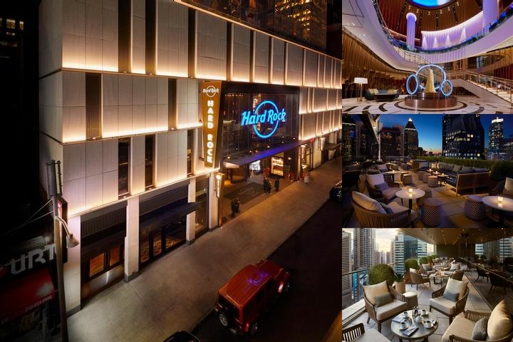 Hard Rock Hotel New York photo collage