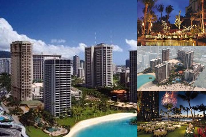 Hilton Hawaiian Village photo collage