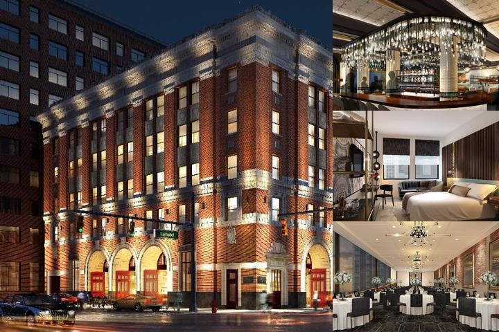 Detroit Foundation Hotel photo collage