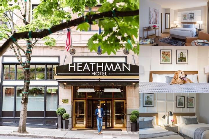 Heathman Hotel photo collage