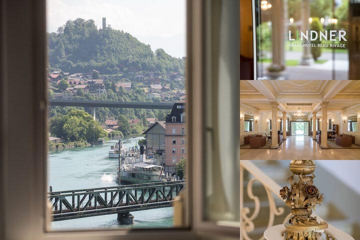 Grand Hotel Beau Rivage Interlaken photo collage