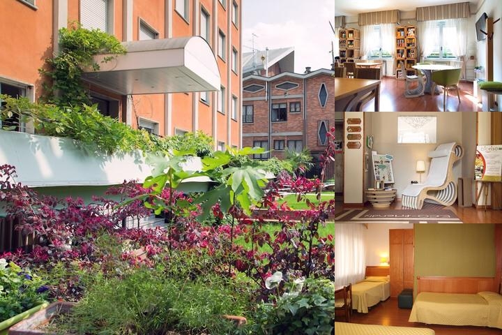 eco Hotel Milano & BioRiso Restaurant photo collage