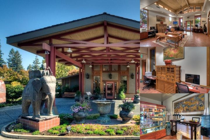 Dinah's Garden Hotel Palo Alto photo collage