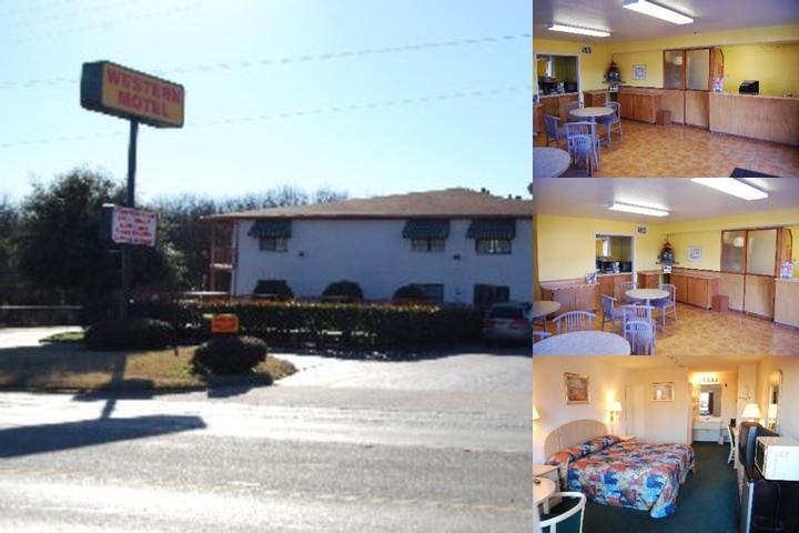 Western Motel photo collage