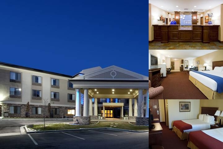 Holiday Inn Express Hotel & Stes Salt Lake City-Airport East, an photo collage