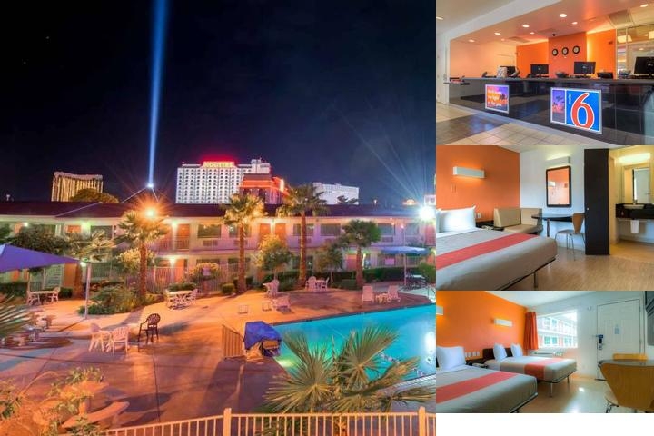 Motel 6 Las Vegas Nv Tropicana photo collage
