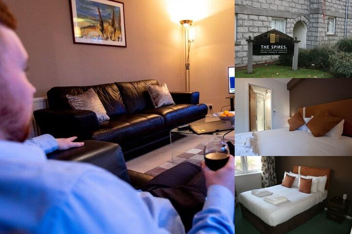 The Spires Serviced Apartments Aberdeen photo collage