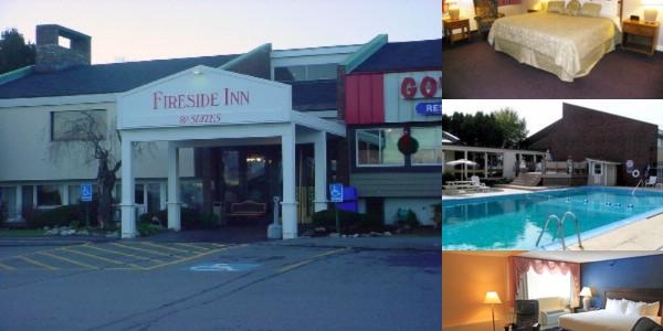 Fireside Inn & Suites Waterville photo collage
