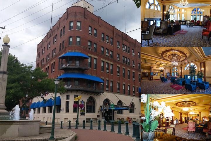 The Lafayette A grand Riverboat Era Hotel photo collage