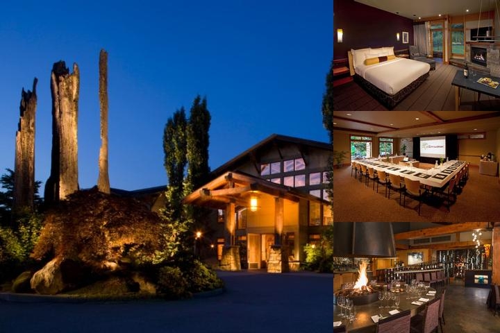 Willows Lodge photo collage