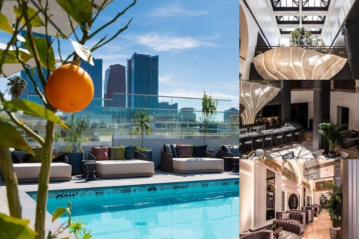 The Mayfair Hotel Los Angeles photo collage