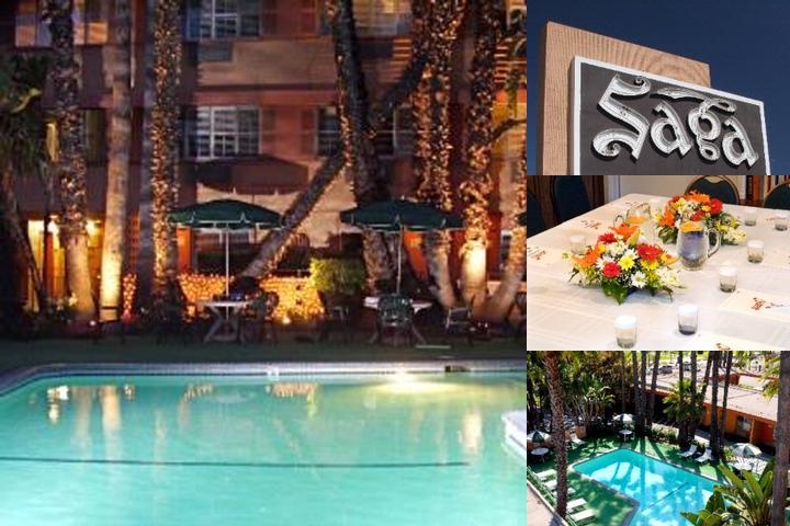 Saga Motor Hotel photo collage
