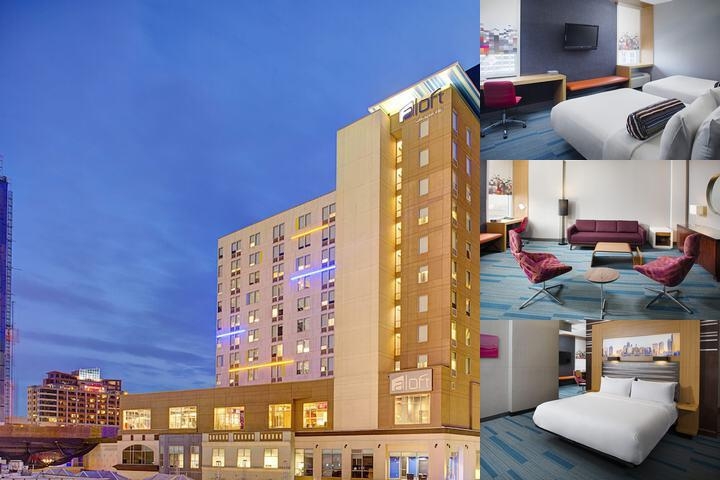 Aloft Charlotte City Center, a Marriott Hotel photo collage