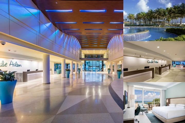 Caribe Hilton photo collage