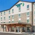Exterior of Woodspring Suites Greenville City / Haywood Mall
