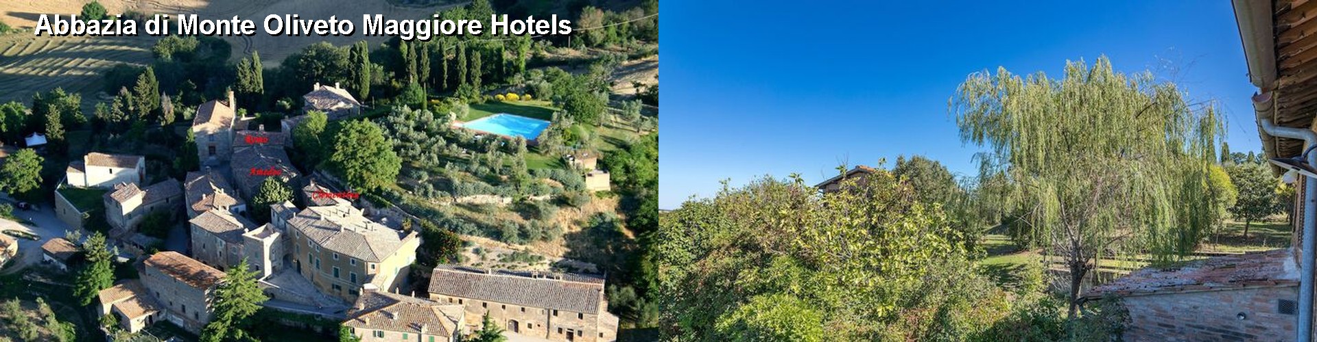5 Best Hotels near Abbazia di Monte Oliveto Maggiore