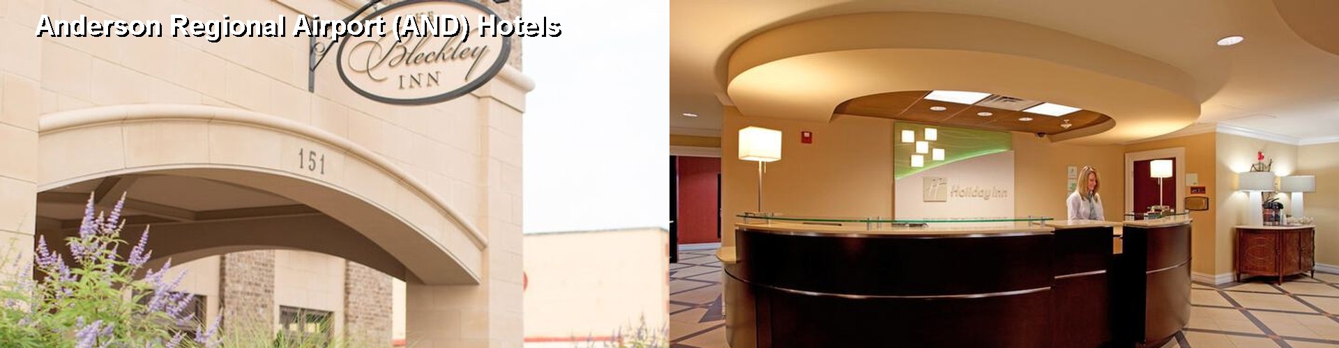 4 Best Hotels near Anderson Regional Airport (AND)