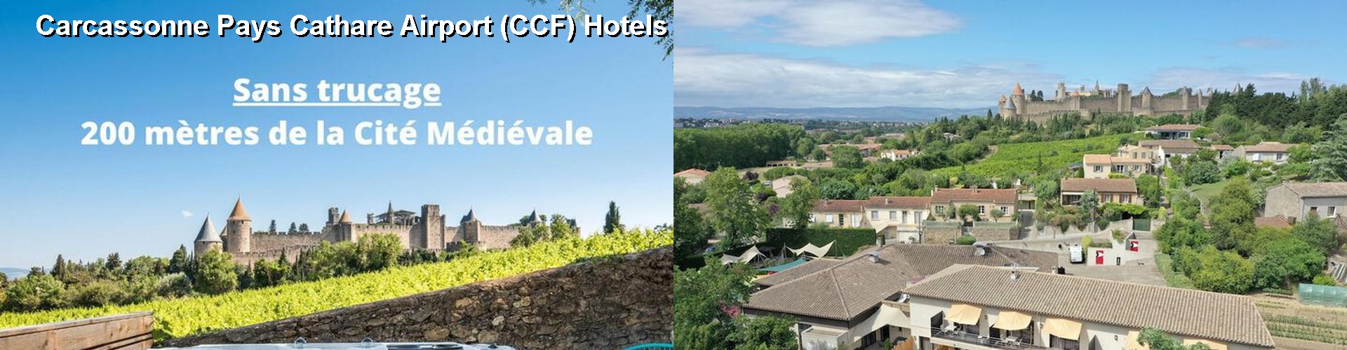 5 Best Hotels near Carcassonne Pays Cathare Airport (CCF)