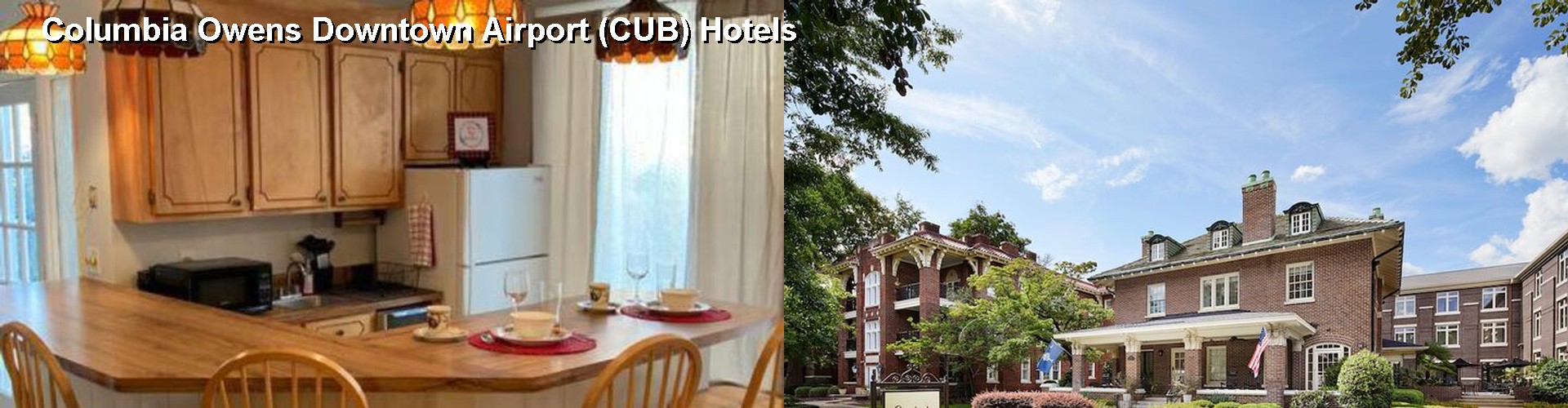 3 Best Hotels near Columbia Owens Downtown Airport (CUB)