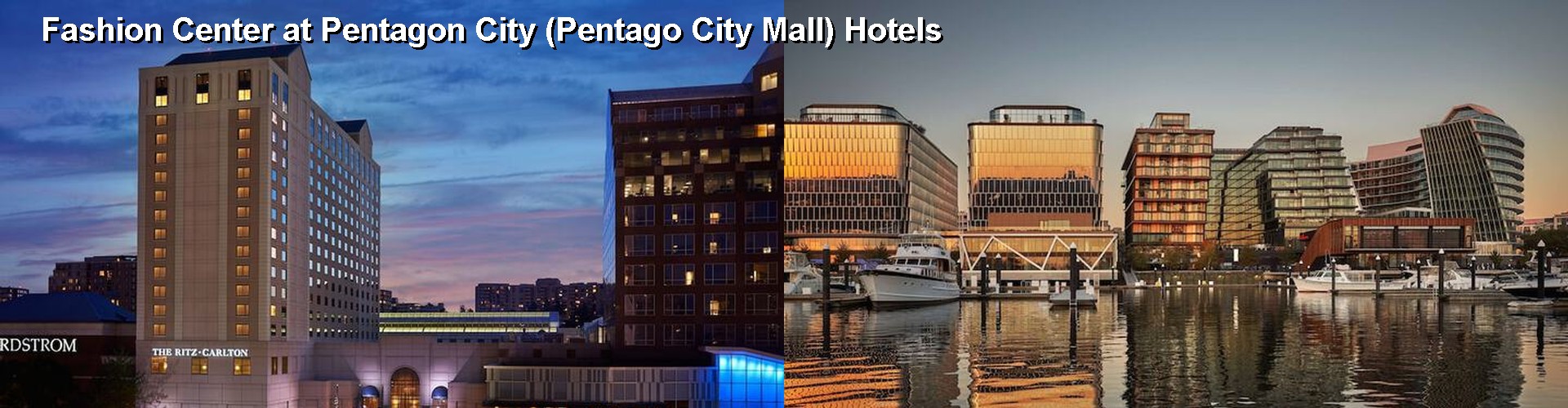 5 Best Hotels near Fashion Center at Pentagon City (Pentago City Mall)