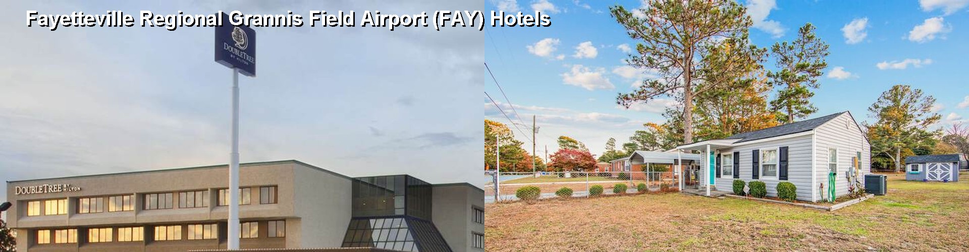5 Best Hotels near Fayetteville Regional Grannis Field Airport (FAY)