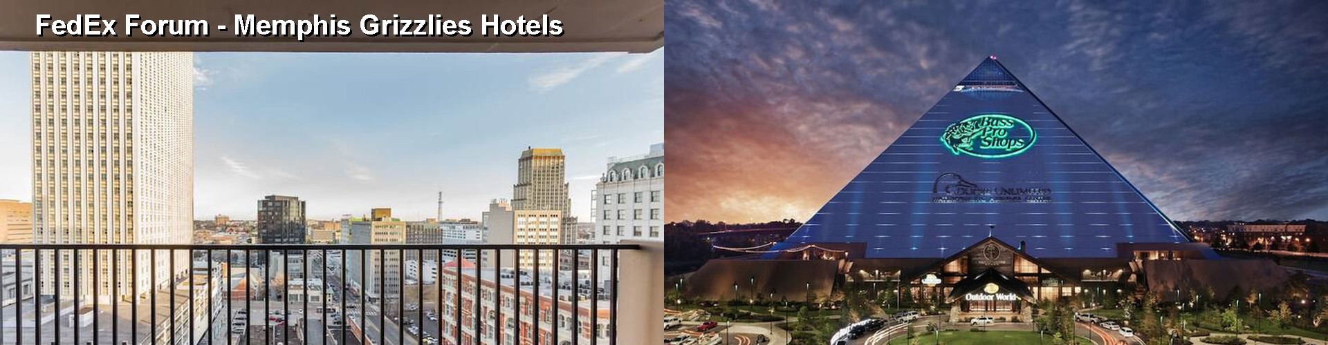 5 Best Hotels near FedEx Forum - Memphis Grizzlies