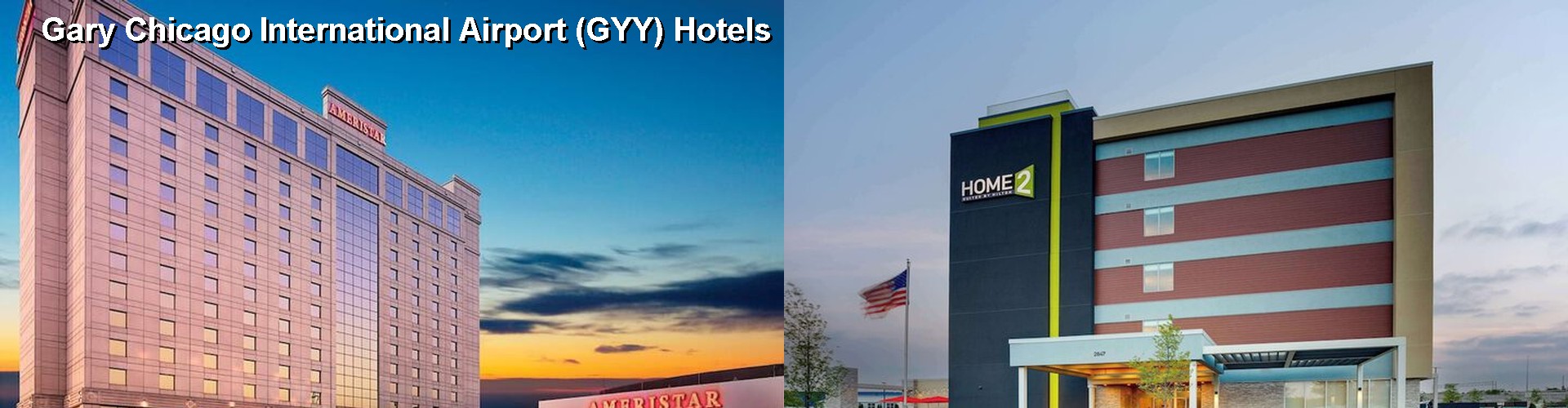 4 Best Hotels near Gary Chicago International Airport (GYY)