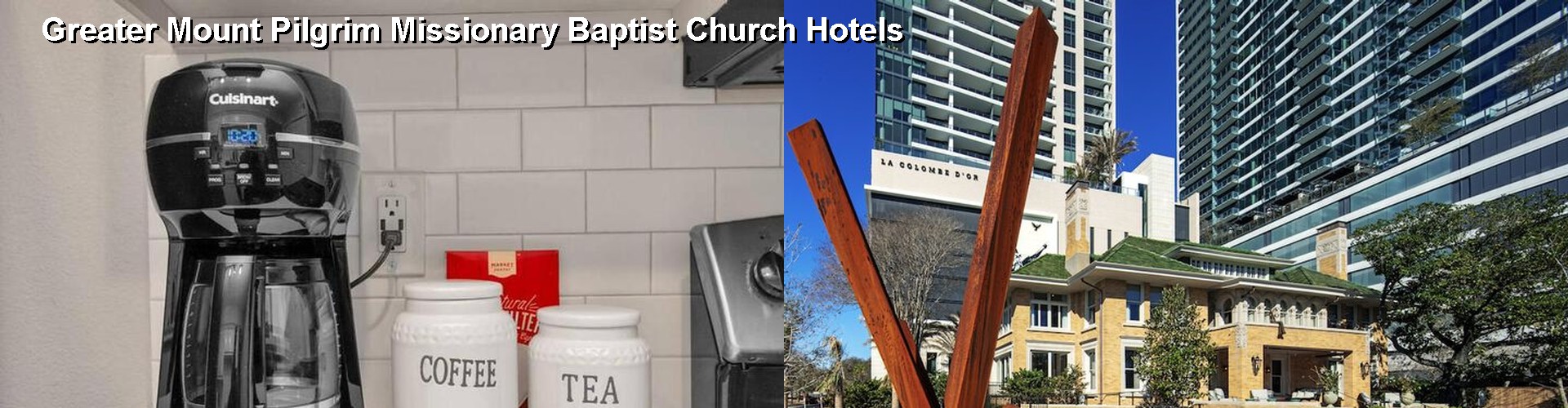 5 Best Hotels near Greater Mount Pilgrim Missionary Baptist Church