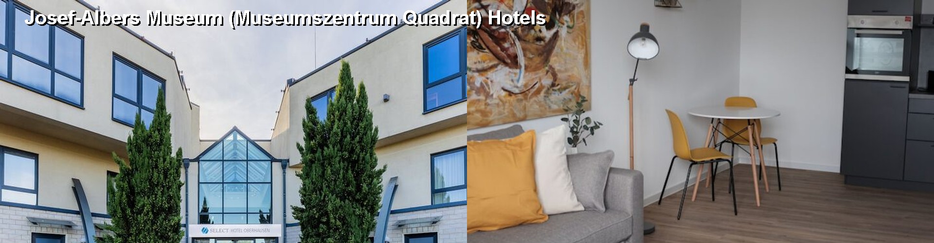 4 Best Hotels near Josef-Albers Museum (Museumszentrum Quadrat)